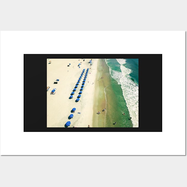 Aerial Beach III Wall Art by oliviastclaire